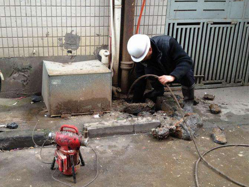 个旧疏通下水道-洗菜池疏通